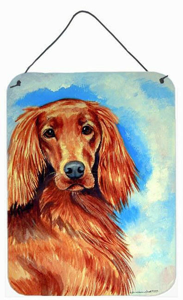 Irish Setter Aluminium Metal Wall or Door Hanging Prints by Caroline's Treasures