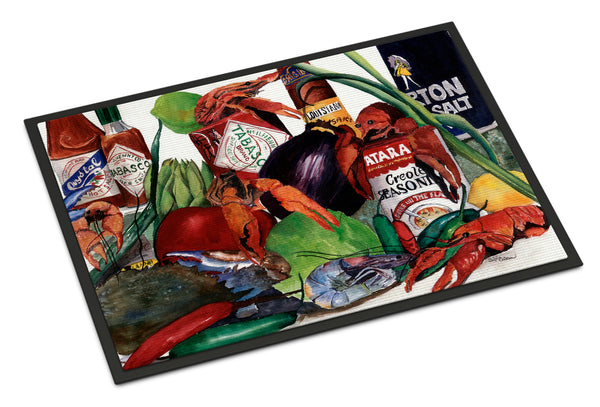 Crawfish Indoor or Outdoor Mat 18x27 8131 Doormat - the-store.com