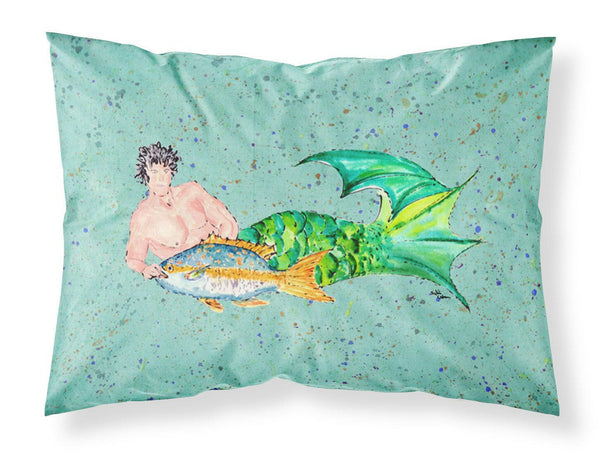 Merman Moisture wicking Fabric standard pillowcase by Caroline's Treasures