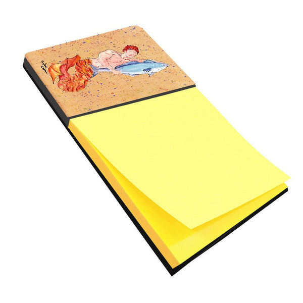 Merman Refiillable Sticky Note Holder or Postit Note Dispenser 8346SN by Caroline's Treasures