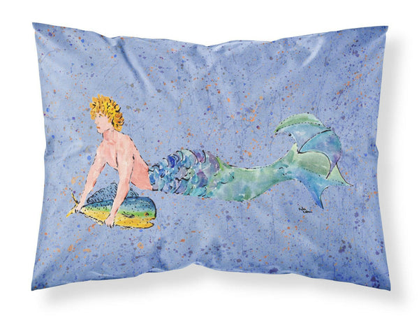 Merman Moisture wicking Fabric standard pillowcase by Caroline's Treasures