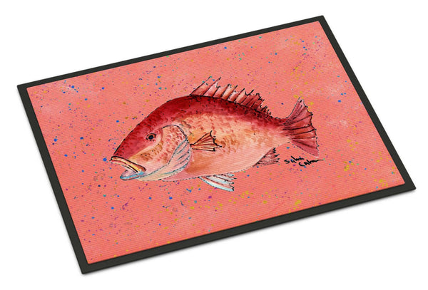 Strawberry Snapper Indoor or Outdoor Mat 24x36 - the-store.com