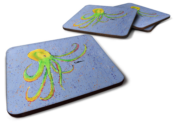 Set of 4 Octopus Foam Coasters - the-store.com