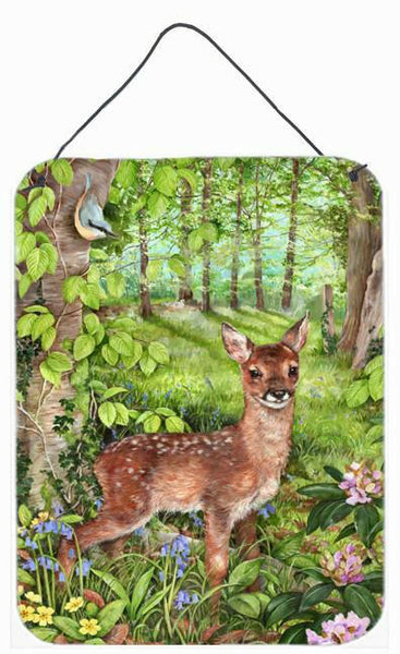 European Roe Deer Fawn Wall or Door Hanging Prints CDCO0504DS1216 by Caroline's Treasures