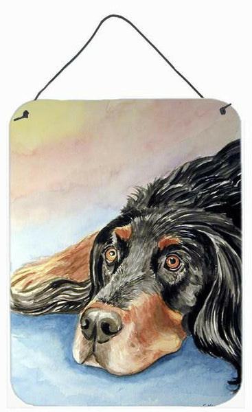 Gordon Setter Aluminium Metal Wall or Door Hanging Prints by Caroline's Treasures