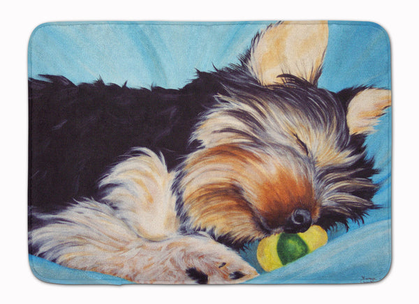 Naptime Yorkie Yorkshire Terrier Machine Washable Memory Foam Mat AMB1075RUG - the-store.com