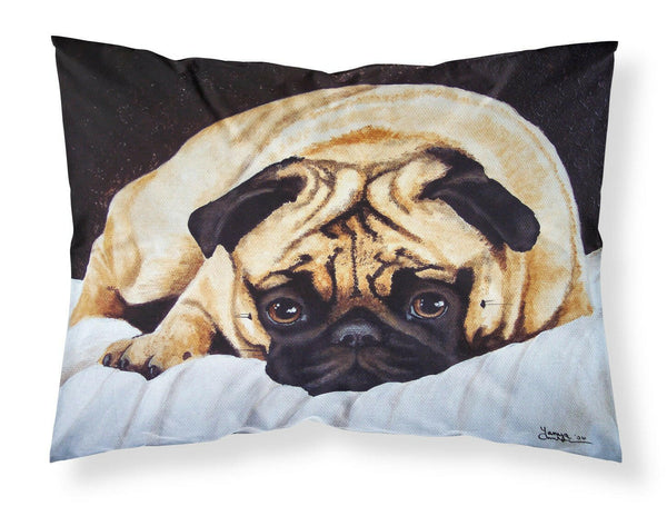 Fred the Pug Fabric Standard Pillowcase AMB1194PILLOWCASE by Caroline's Treasures