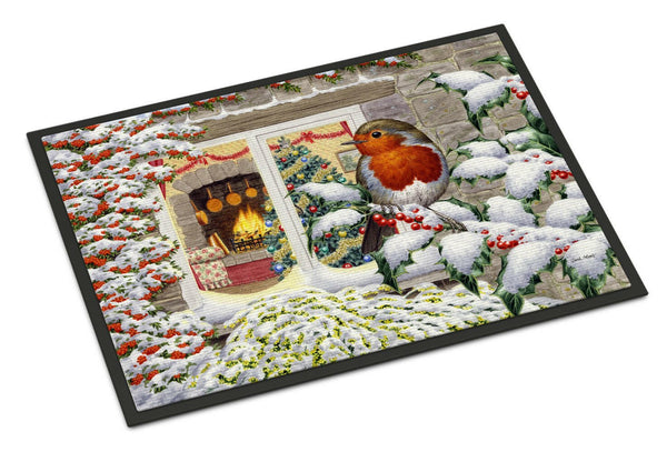 European Robin Indoor or Outdoor Mat 18x27 ASA2199MAT - the-store.com