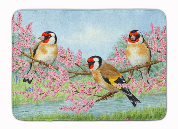 European Goldfinch Machine Washable Memory Foam Mat ASA2202RUG - the-store.com