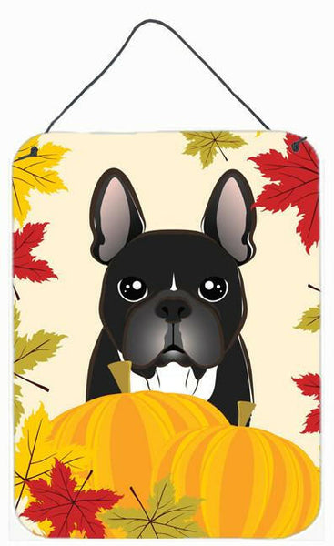 French Bulldog Thanksgiving Wall or Door Hanging Prints BB2033DS1216 by Caroline's Treasures