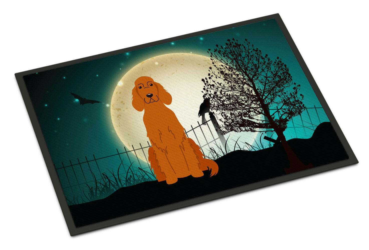 Halloween Scary Irish Setter Indoor or Outdoor Mat 18x27 BB2254MAT