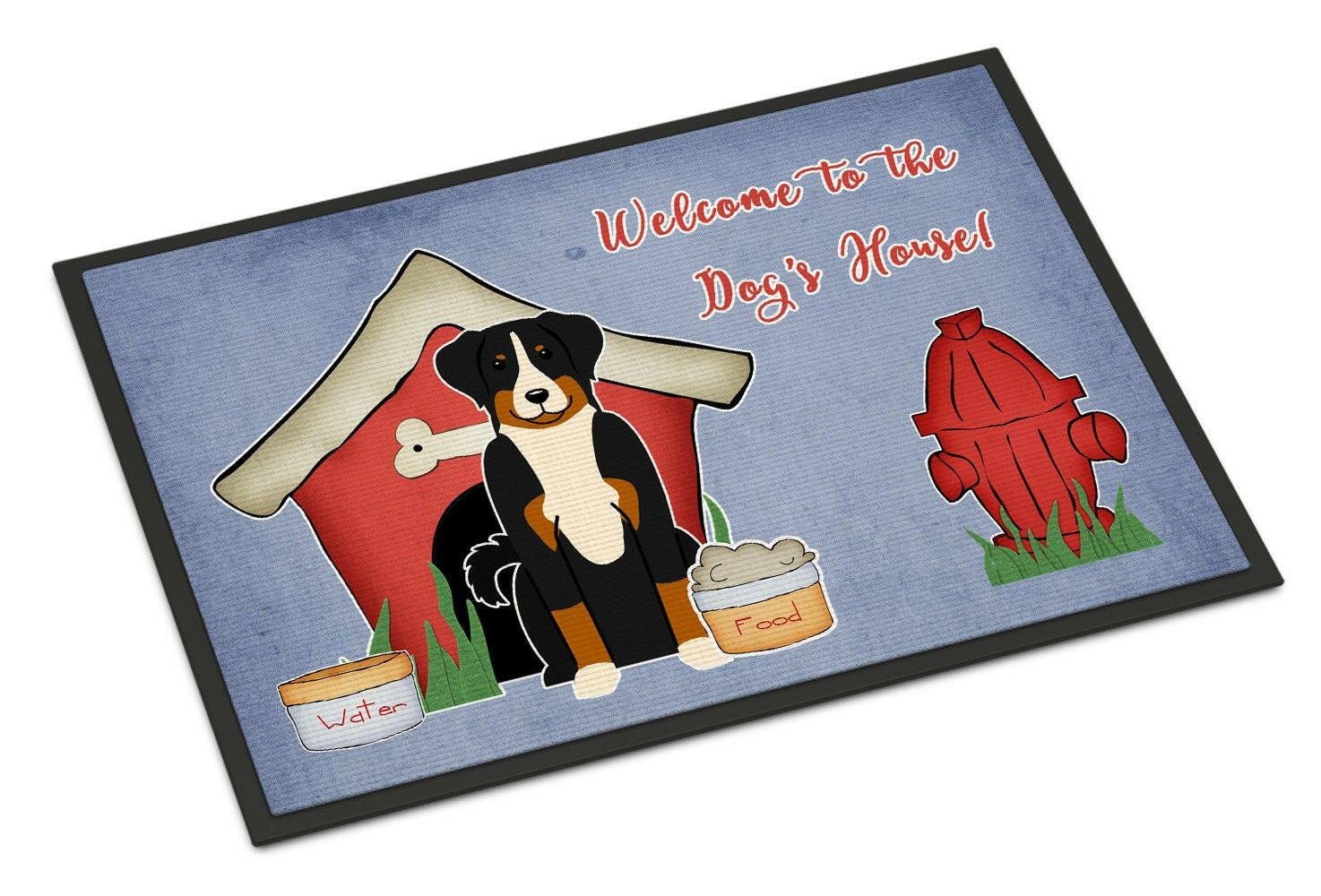 Dog House Collection Appenzeller Sennenhund Indoor or Outdoor Mat 18x27 BB2797MAT