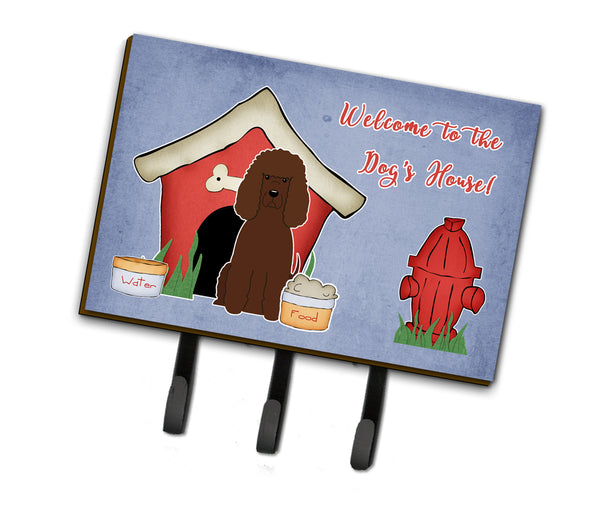 Dog House Collection Irish Water Spaniel Leash or Key Holder  the-store.com.