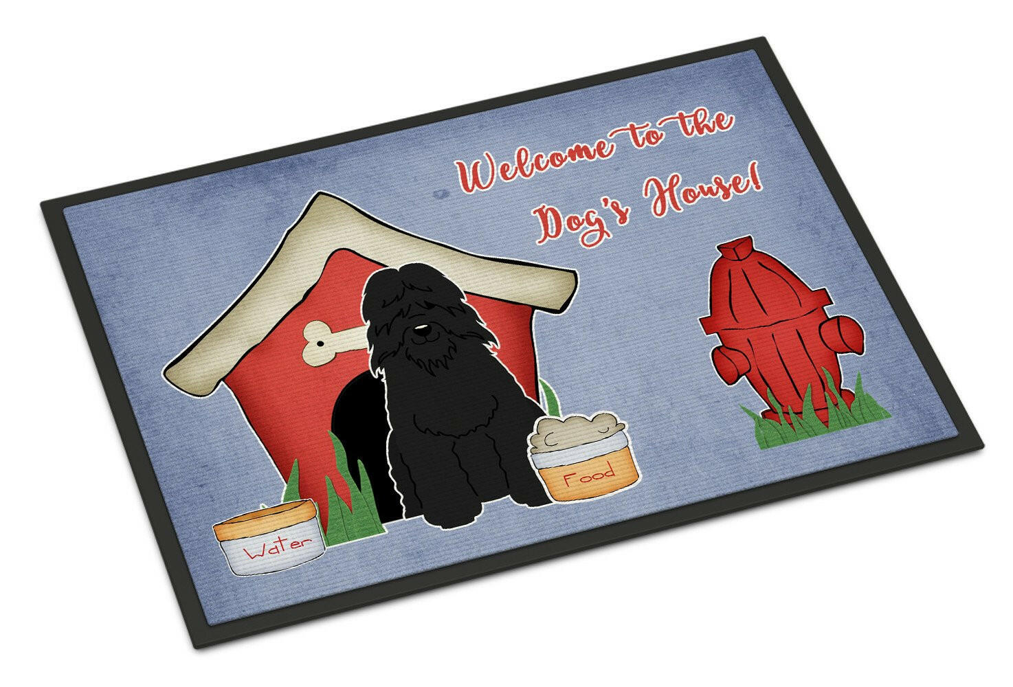 Dog House Collection Bouvier des Flandres Indoor or Outdoor Mat 18x27 BB2828MAT