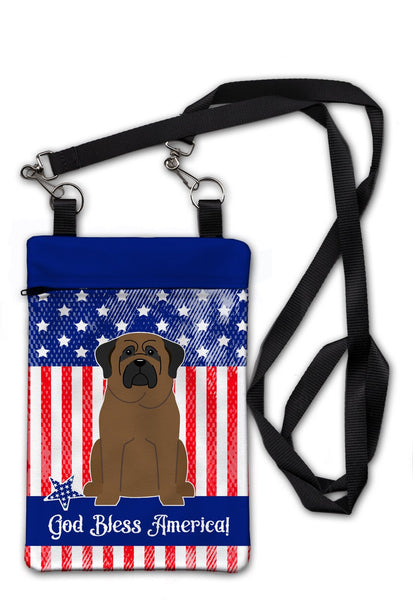 Patriotic USA Bullmastiff Crossbody Bag Purse BB3079OBDY by Caroline's Treasures