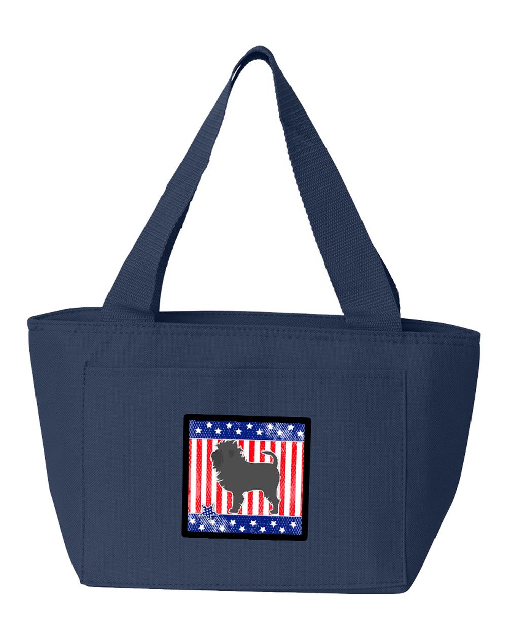 USA+Patriotic+Affenpinscher+Lunch+Bag+BB3348NA-8808+by+Caroline's+Treasures