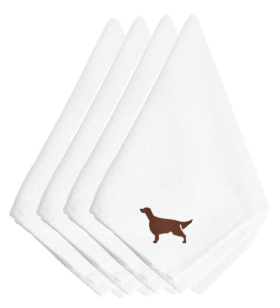 Irish Setter Embroidered Napkins Set of 4 BB3393NPKE by Caroline's Treasures