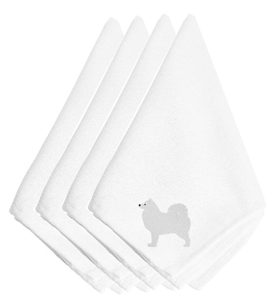 Samoyed Embroidered Napkins Set of 4 BB3459NPKE by Caroline's Treasures