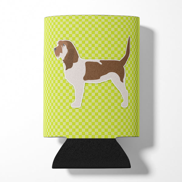 Carolines Treasures Checkerboard Lime Green Basset Hound