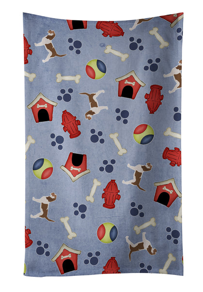 Grand Basset Griffon Vendeen Dog House Collection Kitchen Towel BB3890KTWL - the-store.com