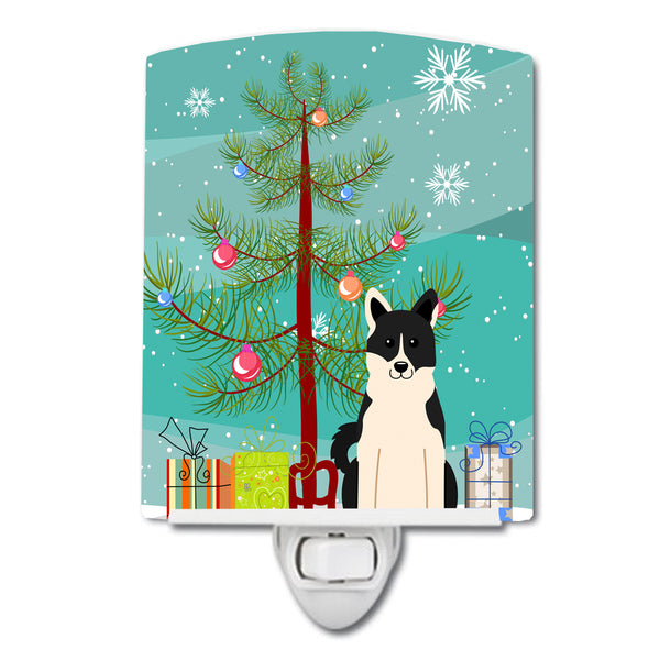 Merry Christmas Tree Russo-European Laika Spitz Ceramic Night Light BB4154CNL - the-store.com