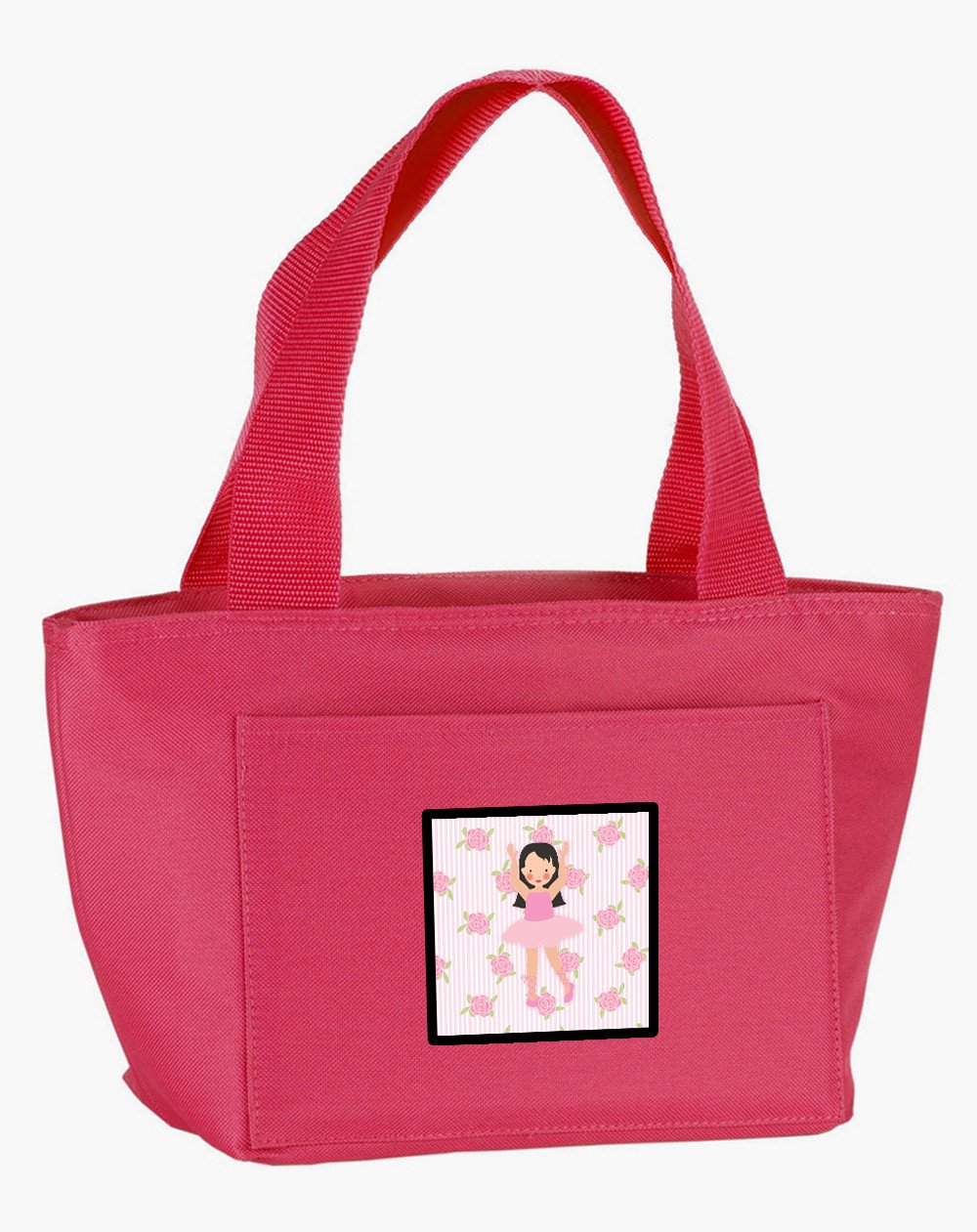 Ballerina Long Dark Hair Lunch Bag BB5181PK-8808