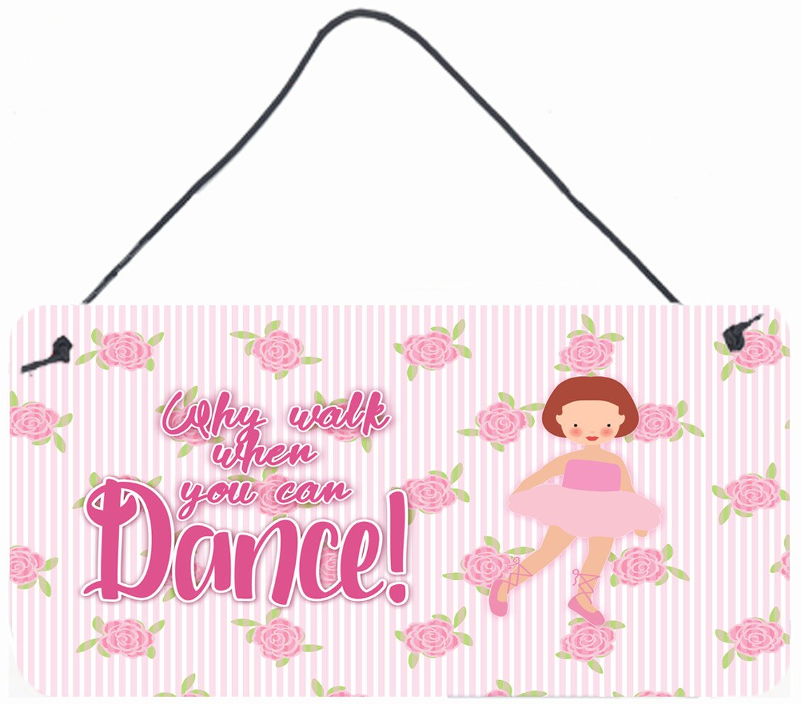 Ballet Red Short Hair Wall or Door Hanging Prints BB5383DS812