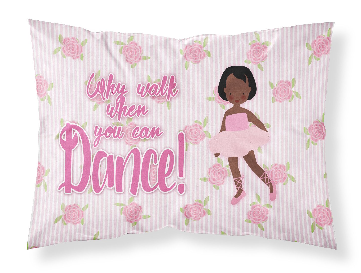 Ballet African American Short Hair Fabric Standard Pillowcase BB5384PILLOWCASE