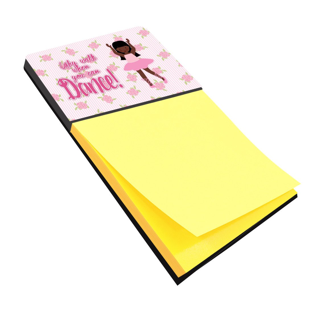 Ballet Long Hair African American Sticky Note Holder BB5389SN