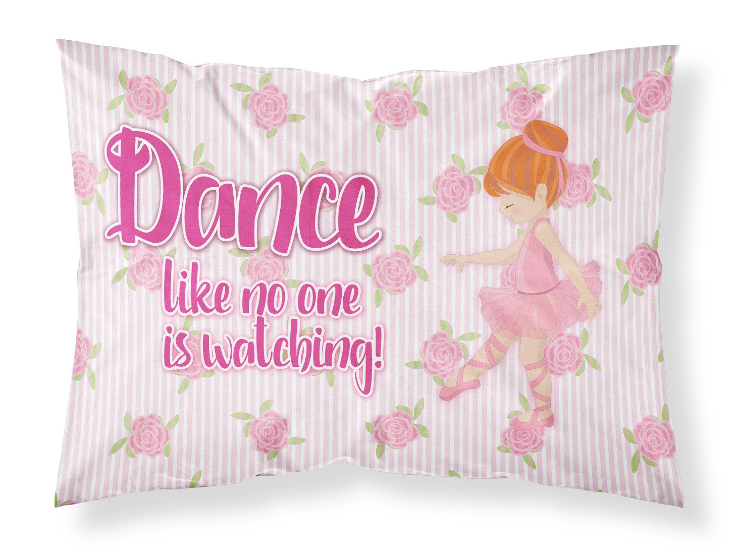 Ballet Dance Red Hair Fabric Standard Pillowcase BB5392PILLOWCASE