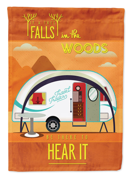 Be in the Woods New Camper Flag Garden Size BB5484GF  the-store.com.