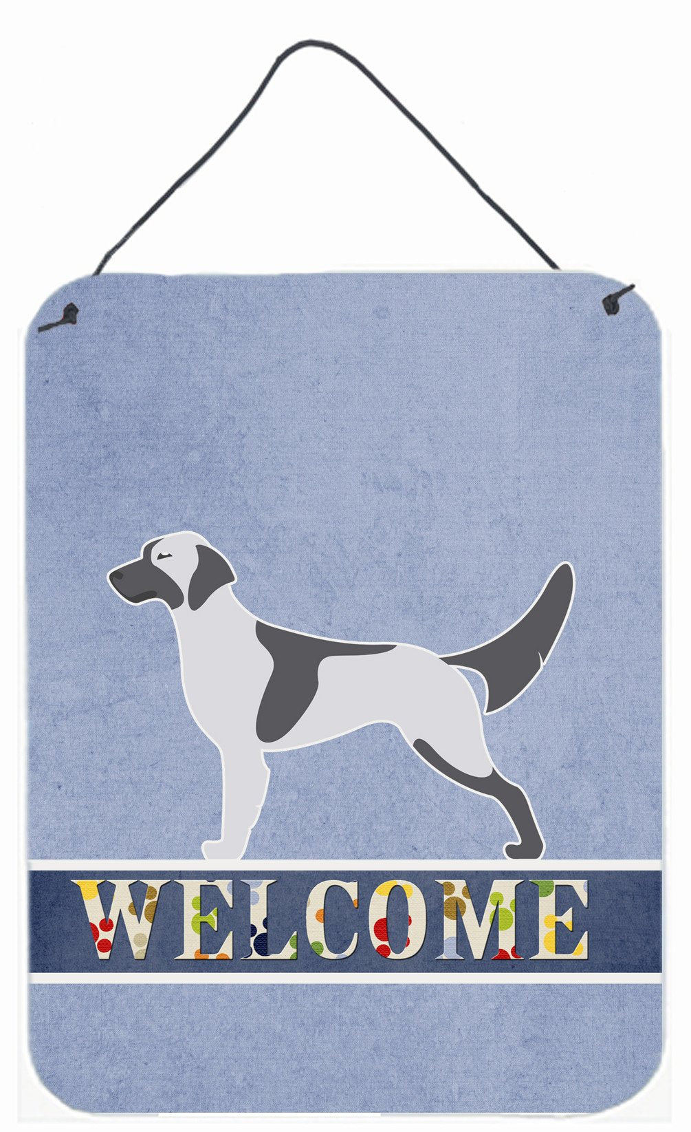 English+Setter+Welcome+Wall+or+Door+Hanging+Prints+BB5485DS1216+by+Caroline's+Treasures