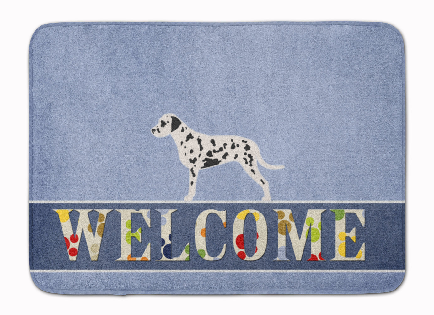 Dalmatian+Welcome+Machine+Washable+Memory+Foam+Mat+BB5487RUG+-+the-store.com