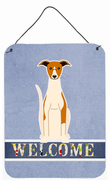 Whippet Welcome Wall or Door Hanging Prints BB5680DS1216 by Caroline's Treasures