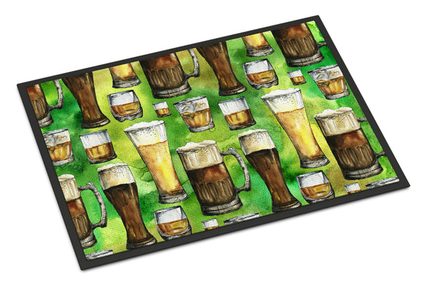 Irish Beers Indoor or Outdoor Mat 18x27 BB5758MAT - the-store.com