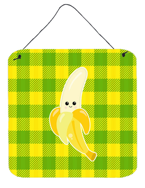 Banana Face Wall or Door Hanging Prints BB6993DS66 by Caroline's Treasures