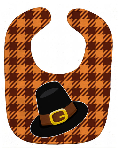 Thanksgiving Pilgrim Hat Baby Bib BB7112BIB - the-store.com