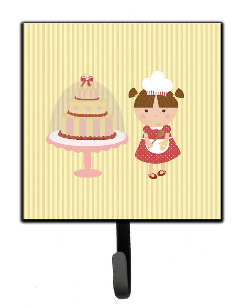 Cake Baker Brunette Yellow Leash or Key Holder BB7255SH4 by Caroline's Treasures