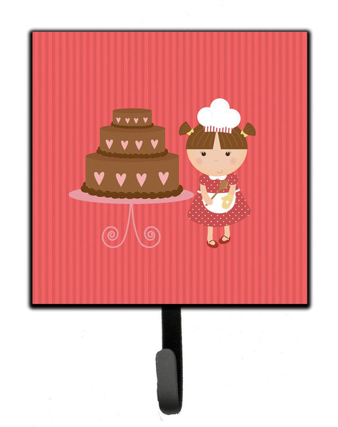 Valentine's Cake Baker Brunette Leash or Key Holder BB7263SH4 by Caroline's Treasures