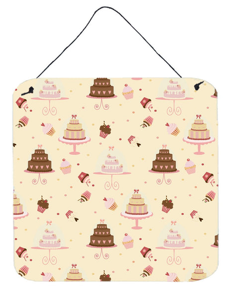 Cakes and Cupcakes Wall or Door Hanging Prints BB7310DS66 by Caroline's Treasures