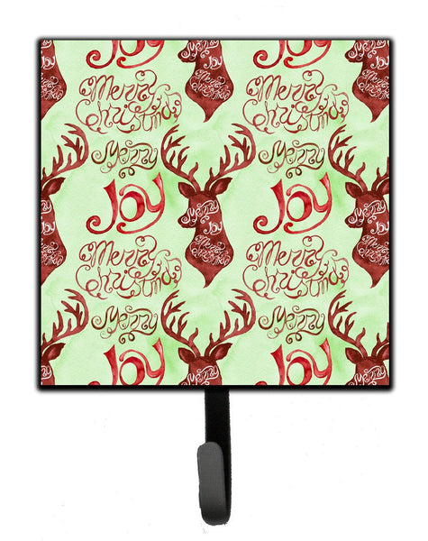 Merry Christmas Joy Reindeer Leash or Key Holder BB7488SH4 by Caroline's Treasures