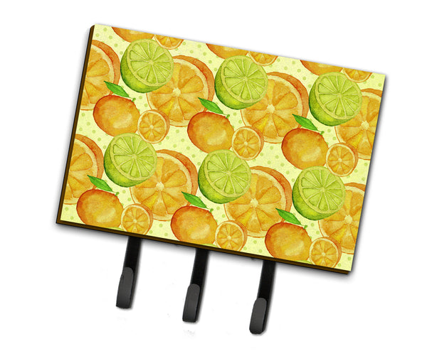 Watercolor Limes and Oranges Citrus Leash or Key Holder BB7517TH68  the-store.com.