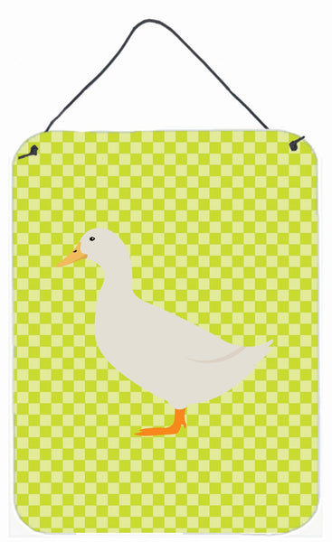 American Pekin Duck Green Wall or Door Hanging Prints BB7686DS1216 by Caroline's Treasures