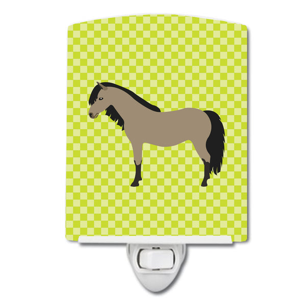 Welsh Pony Horse Green Ceramic Night Light BB7736CNL - the-store.com