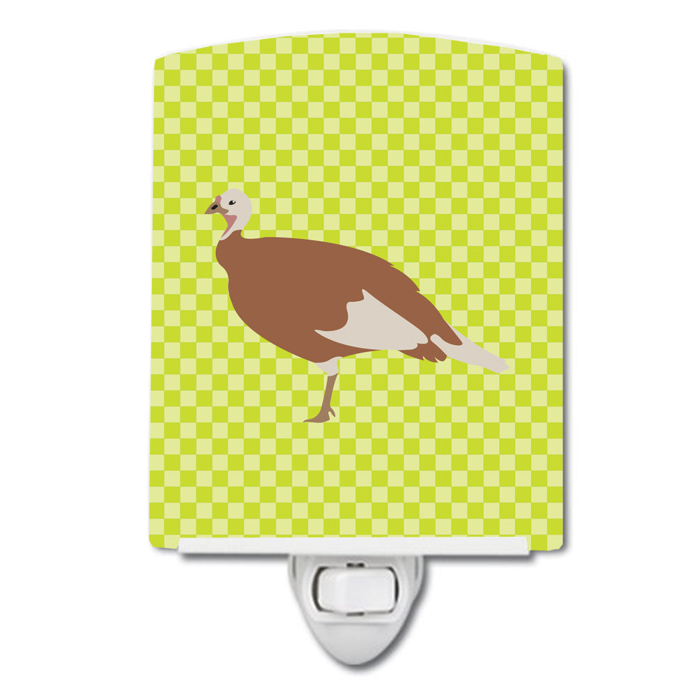 Jersey Buff Turkey Hen Green Ceramic Night Light BB7810CNL