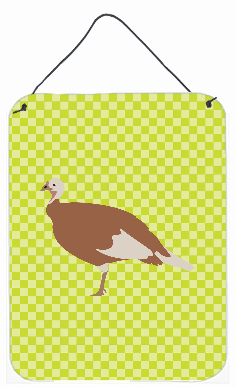 Jersey Buff Turkey Hen Green Wall or Door Hanging Prints BB7810DS1216