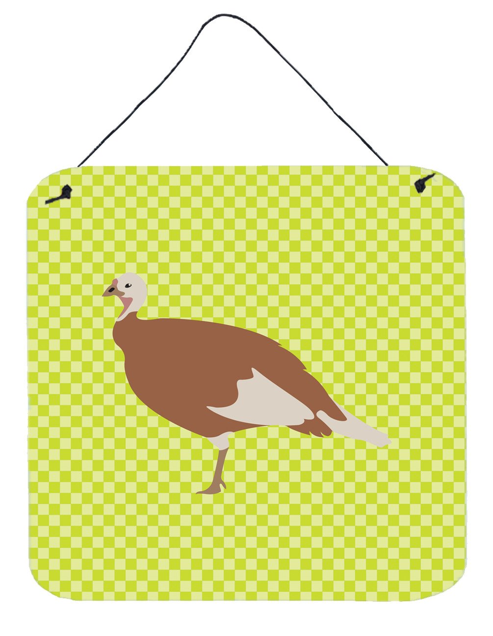 Jersey Buff Turkey Hen Green Wall or Door Hanging Prints BB7810DS66