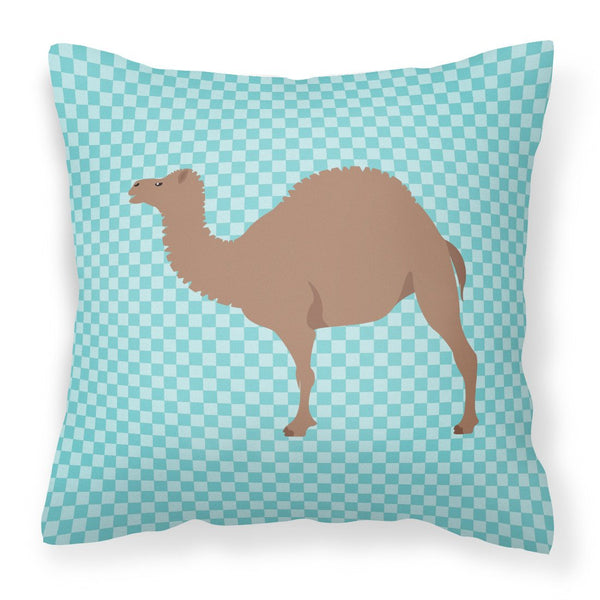 F1 Hybrid Camel Blue Check Fabric Decorative Pillow BB7993PW1818 by Caroline's Treasures