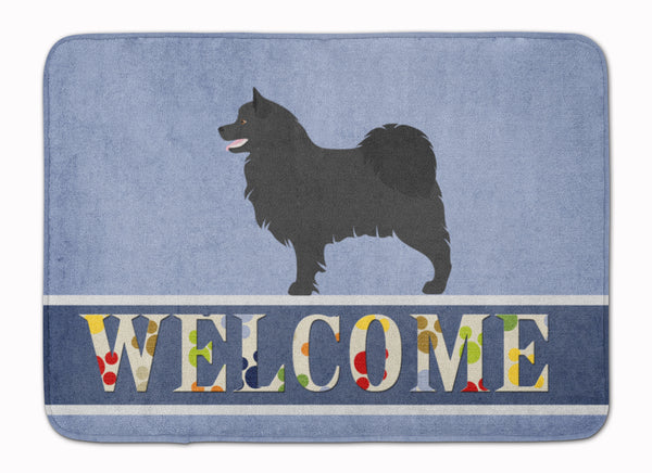 Swedish Lapphund Welcome Machine Washable Memory Foam Mat BB8347RUG - the-store.com