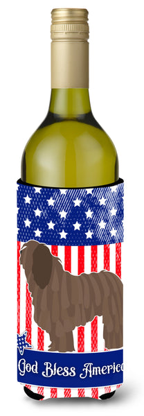 Bergamasco Shepherd American Wine Bottle Beverge Insulator Hugger BB8372LITERK by Caroline's Treasures